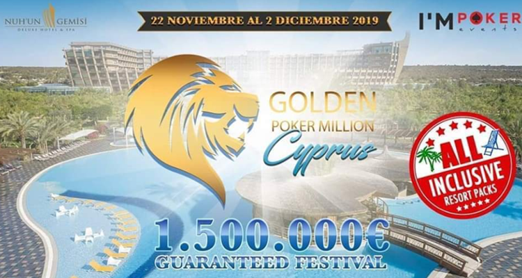 Golden Poker Million Cyprus to start this weekend