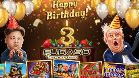 Fugaso celebrate 3 years of innovation, growth and spinning reels with a raft of new content