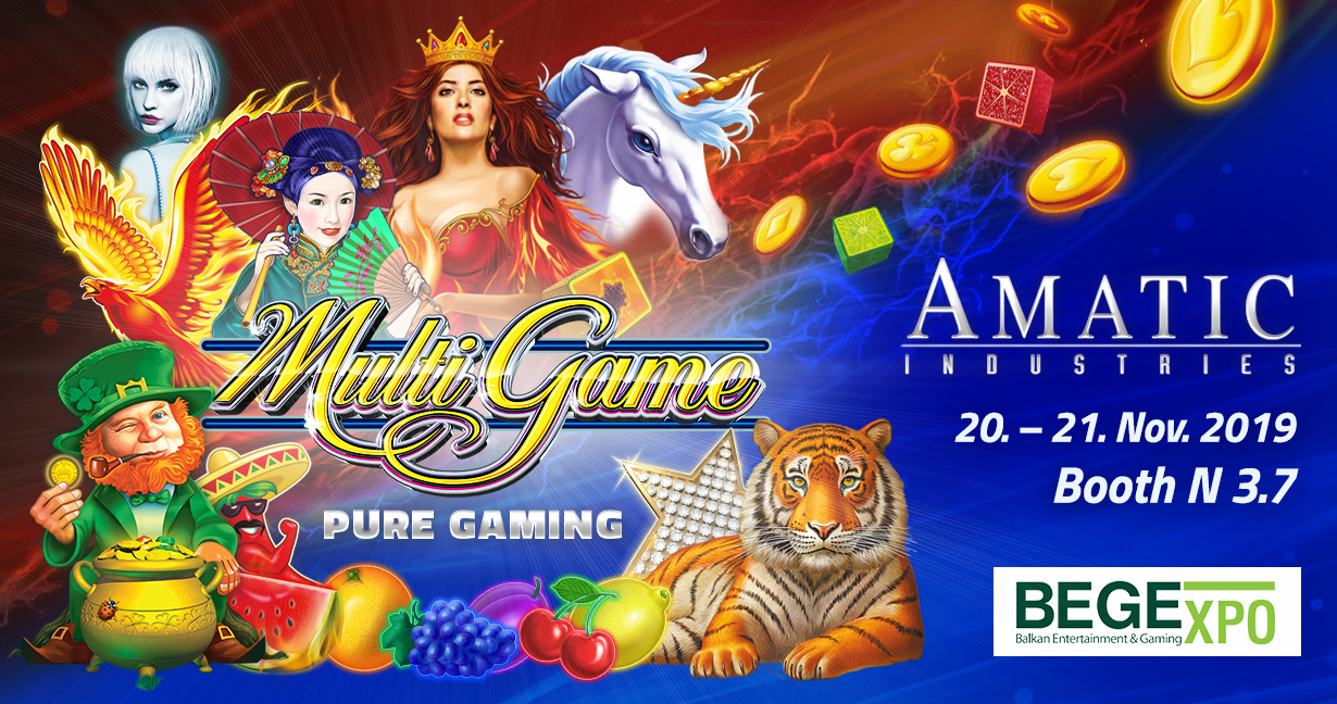 Amatic plans for BEGE gaming show