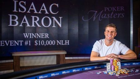 Isaac Baron takes title at 2019 Poker Masters Event #1