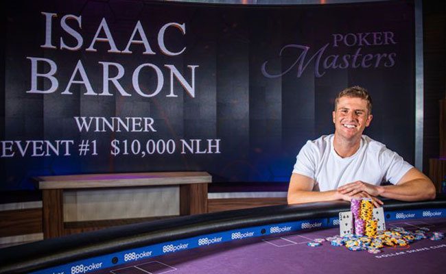 Isaac Baron takes title at 2019 Poker Masters Event #1
