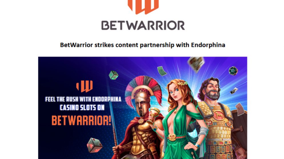 BetWarrior strikes content partnership with Endorphina
