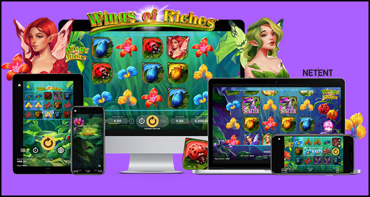 NetEnt AB takes flight with new Wings of Riches video slot