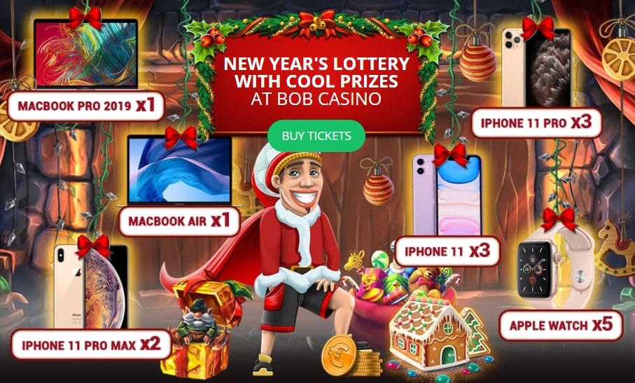 Best Online Casino Tournaments for New Year 2020 and Christmas on Bob Casino