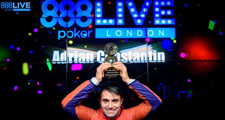 Adrian-Eugen Constantin wins 888poker LIVE Festival London Main Event via Small Qualifier