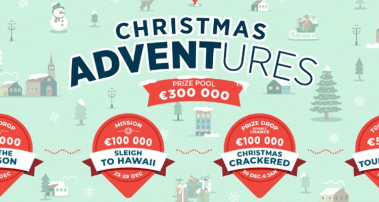 Yggdrasil to give out a total of €300,000 via its festive “Christmas ADVENTures” promotion