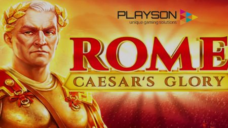 Playson expands game portfolio with the release of Rome: Caesar’s Glory slot title