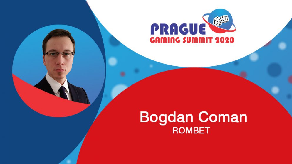 Prague Gaming Summit 2020 moderator profile: Bogdan Coman (Executive Director of ROMBET)