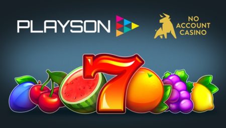 Playson to supply No Account Casino with access to entire slots portfolio via new commercial deal
