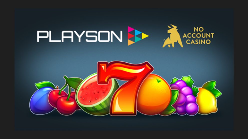 Playson signs content deal with No Account Casino