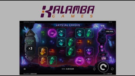 Kalamba Games unearths new Crystal Cavern video slot