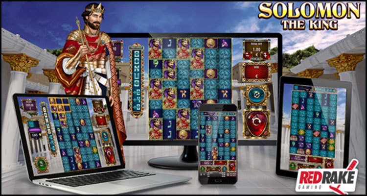 Red Rake Gaming introduces new Solomon: The King video slot