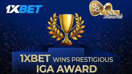 1xBet named Sports Betting Platform of the Year via IGA awards