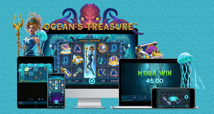 Submerge underwater and awaken the Kraken in NetEnt’s latest online slot release Ocean’s Treasure