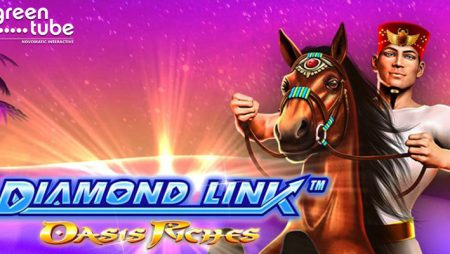 Greentube expands Diamond Link series with addition of Oasis Riches online slot game