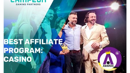 Campeón Gaming Partners wins Best Affiliate Program: Casino award at the iGB Affiliate Awards 2020
