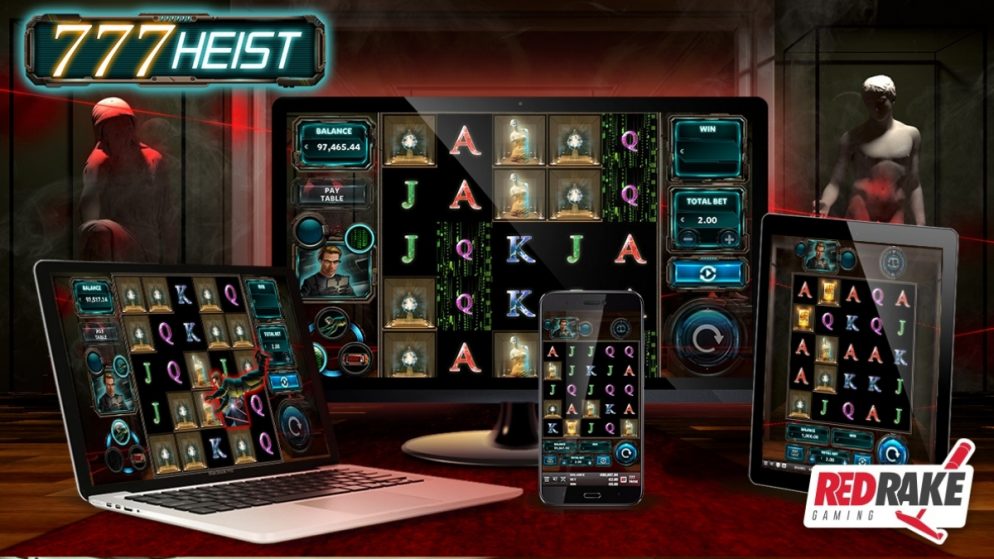 You are about to carry out the robbery of the century on 777 HEIST, the new video slot from Red Rake Gaming
