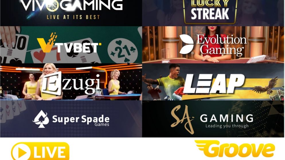 GrooveGaming reports rapid uptake of live content and virtual sports