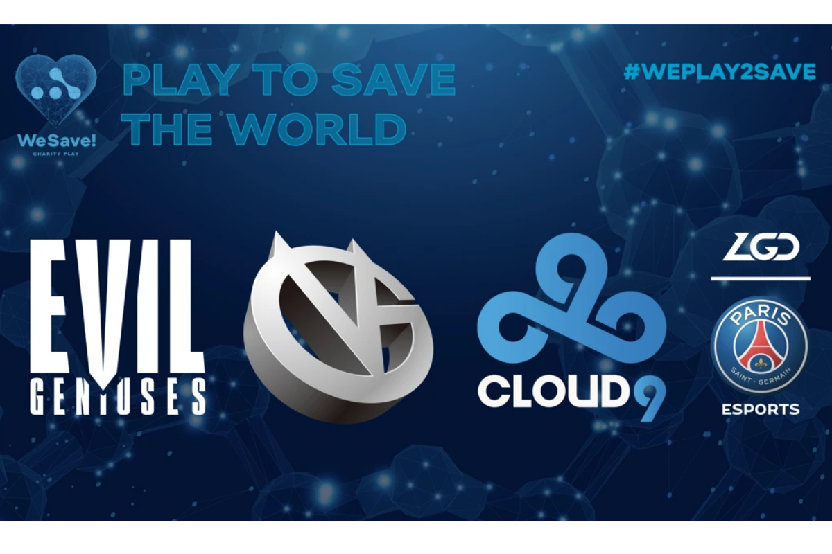 Cloud9, VG, PSG.LGD, and EG join WeSave! Charity Play