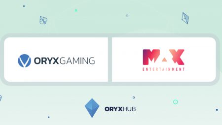 ORYX Gaming goes live with Max Entertainment brands