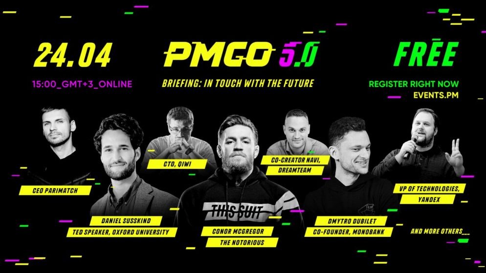 Parimatch hosts first ever live online public event   PM GO: In Touch with the Future