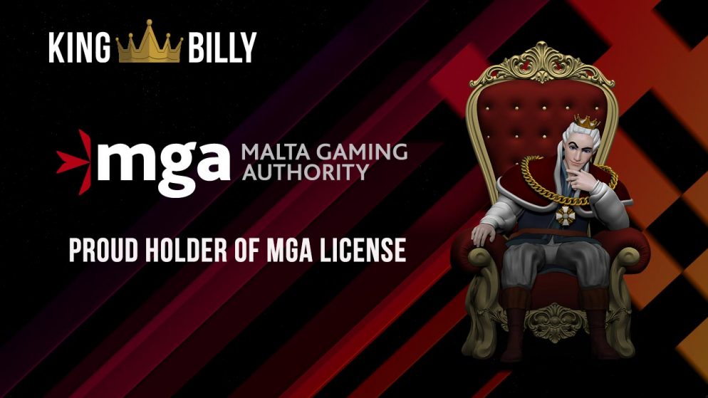 King Billy Casino, a proud holder of MGA license