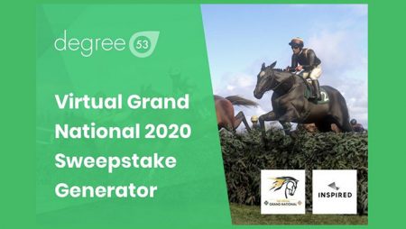 Degree 53 announce new Virtual Grand National sweepstake generator