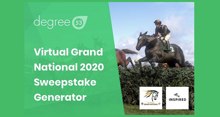 Degree 53 announce new Virtual Grand National sweepstake generator