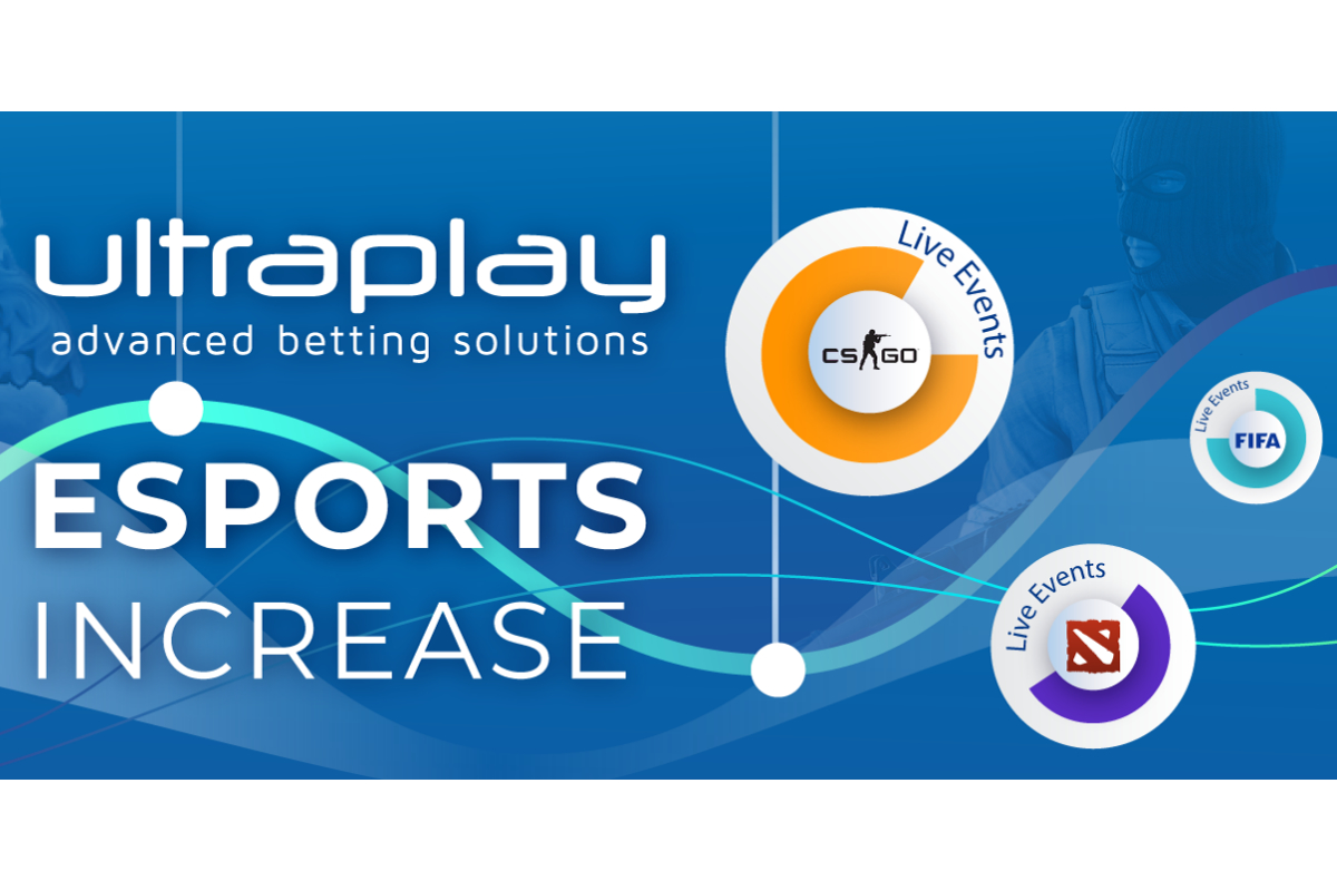 UltraPlay reports a record-breaking increase in eSports betting