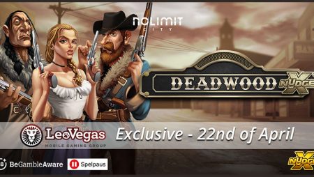 Nolimit City premiers Deadwood xNudge exclusively on LeoVegas