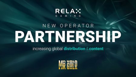 Relax Gaming signs new operator partnership with online casino Mr Gold