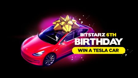 Win A Brand New Tesla Model 3 with BitStarz Big Birthday Giveaway!
