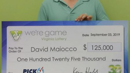 Man Wins $125,000 after Buying 25 Identical Lottery Tickets