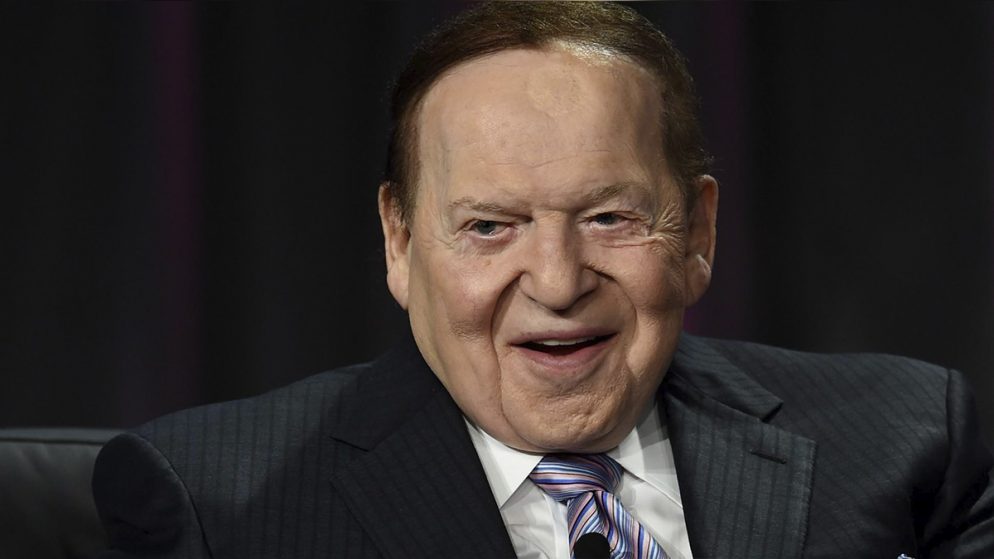 Sheldon Adelson Tops Global Gaming Rich List