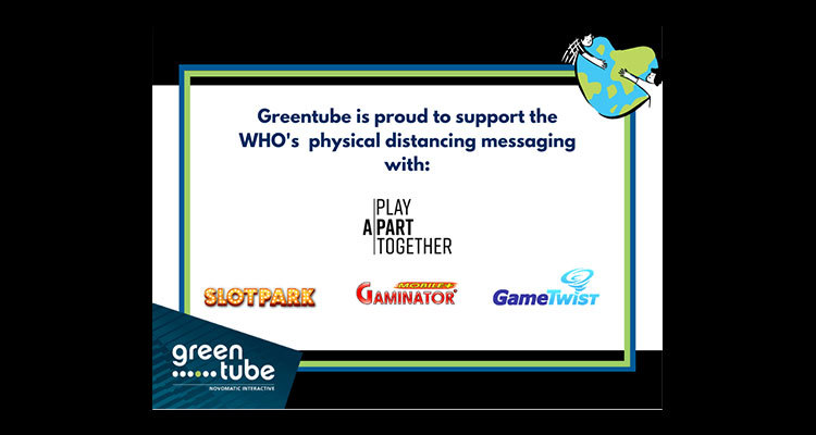 Greentube joins #PlayApartTogether to support WHO’s stay-at-home program