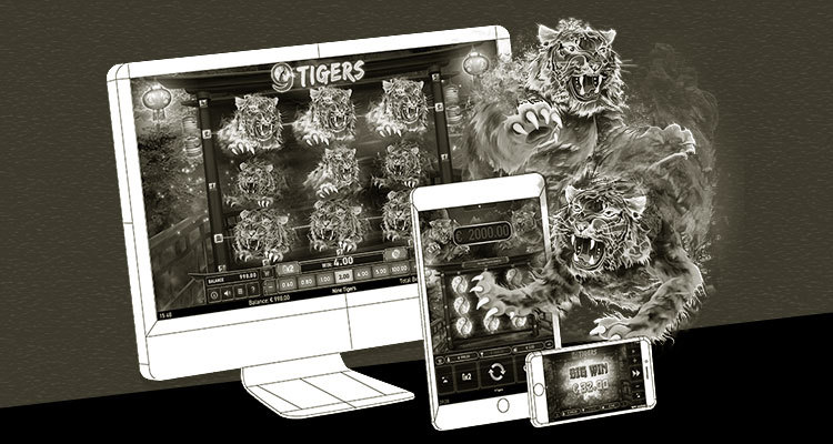 Online slot 9 Tigers now available via Wazdan’s partner casinos