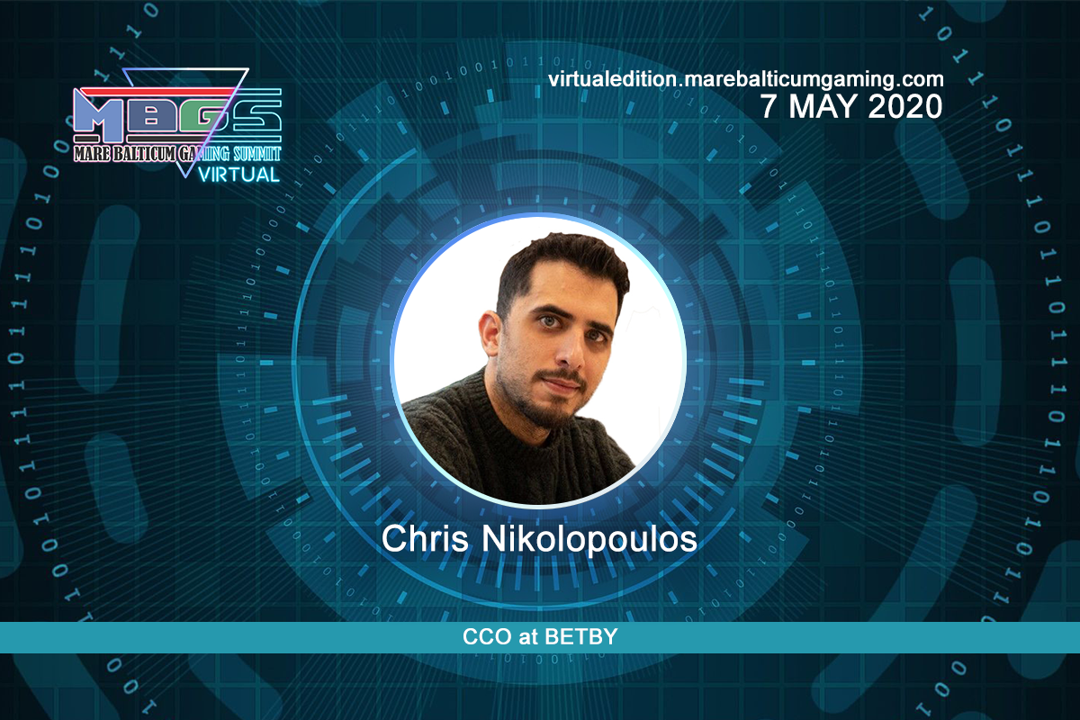 #MBGS2020VE announces Chris Nikolopoulos, CCO at BETBY among the speakers.