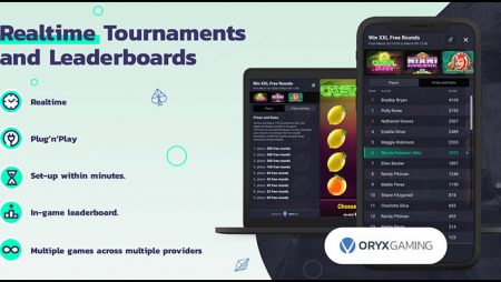 Oryx Gaming unveils Realtime Tournaments and Leaderboards tool