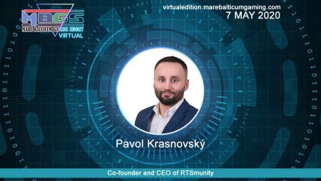 Pavol Krasnovský (Co-Founder and CEO at RTSmunity) among the speakers at #MBGS2020VE
