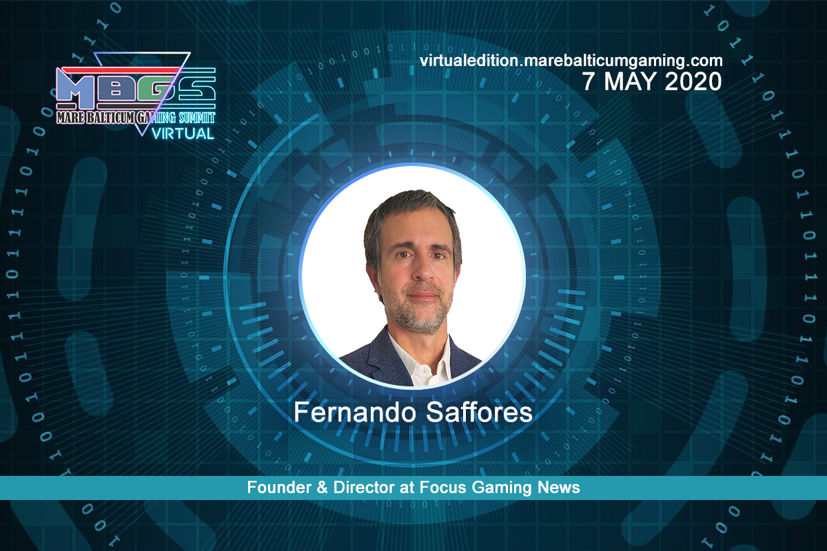 #MBGS2020VE announces Fernando Saffores, Founder & Director at Focus Gaming News, among the speakers.