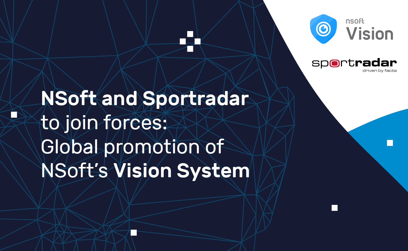 NSoft and Sportradar to join forces: Global promotion of Vision System