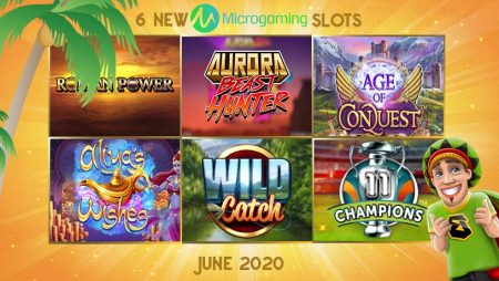 6 Hot New Microgaming Slots We Can’t Wait to Play in June 2020