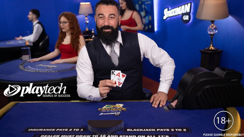 Playtech and Stoiximan/Betano launch industry-first Live Cashback Blackjack