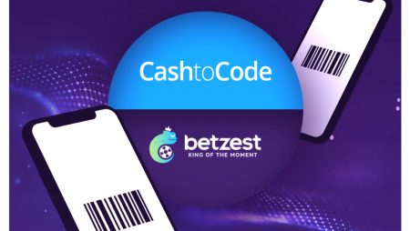 Online Casino and Sportsbook BETZEST™ goes live with payment provider CashtoCode