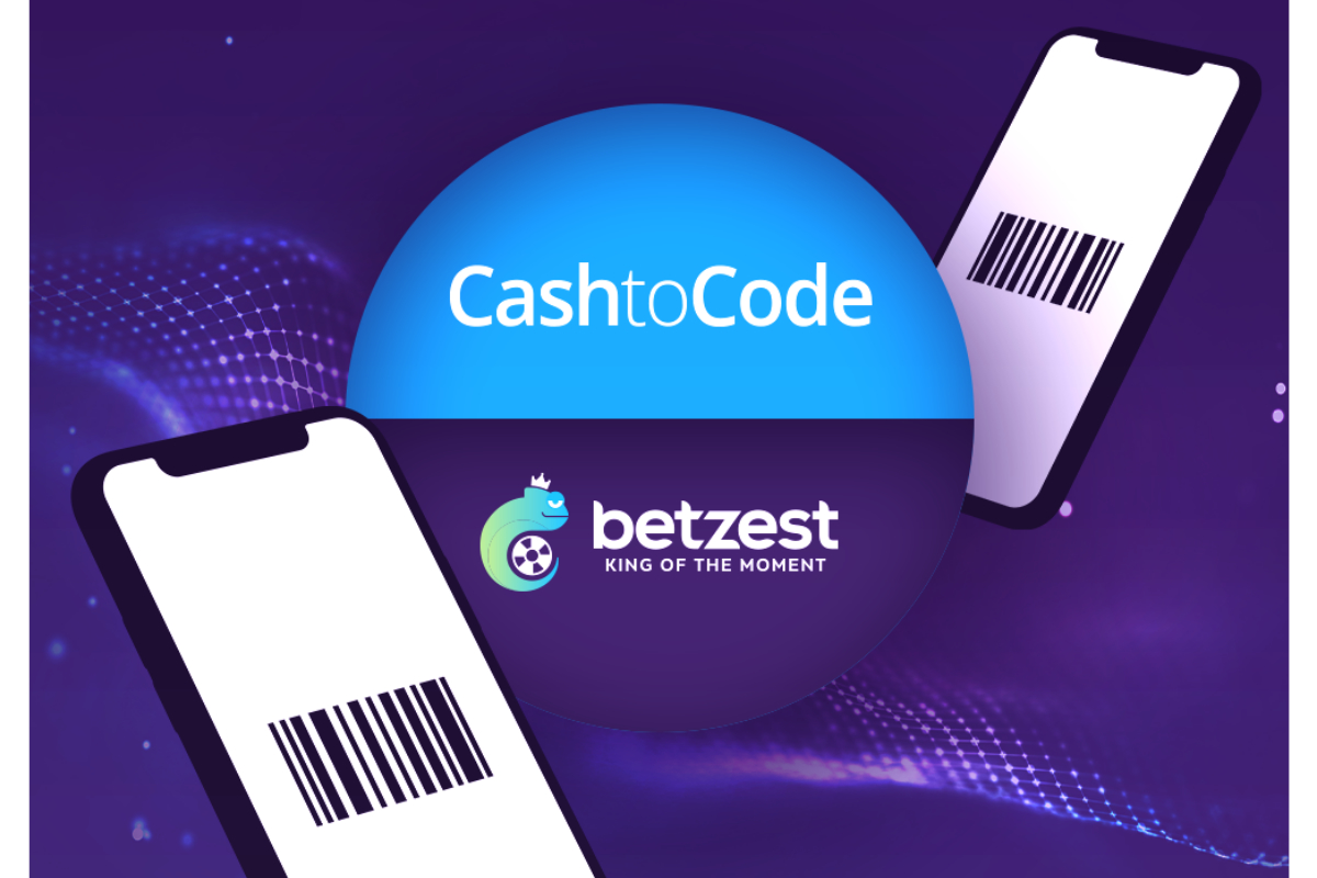 Online Casino and Sportsbook BETZEST™ goes live with payment provider CashtoCode