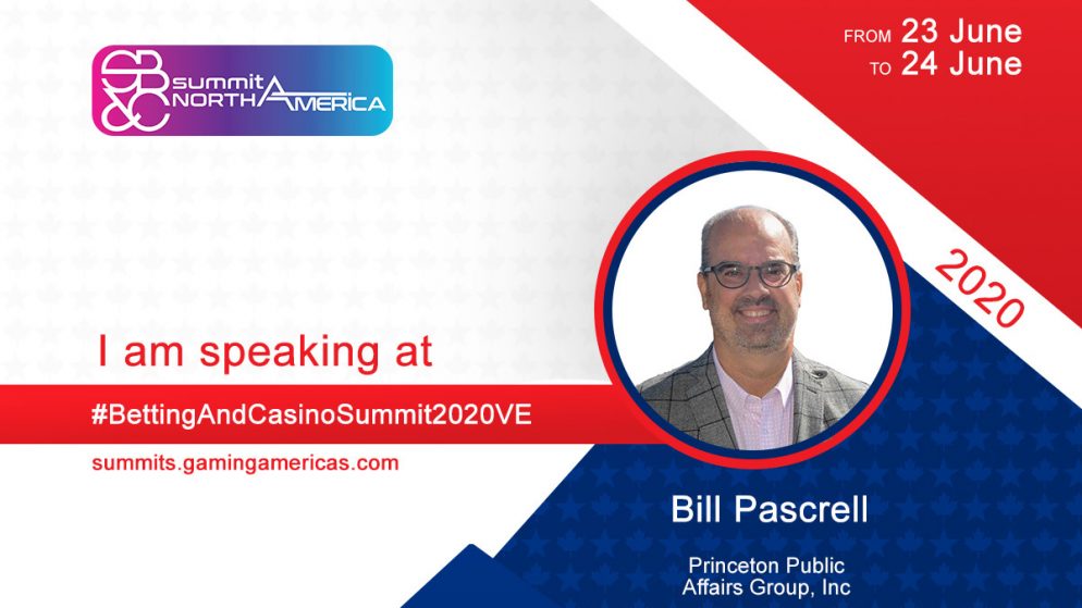 Bill Pascrell, III (Princeton Public Affairs Group) to join speaker lineup at the Sports Betting & Casino Summit North America 2020