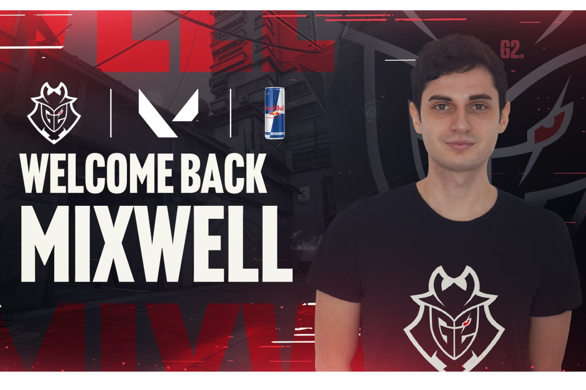 G2 Esports Introduces Mixwell as First Valorant Player, Red Bull as partner