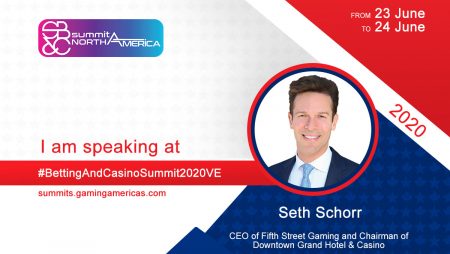 Seth Schorr (CEO of Fifth Street Gaming) to join speaker lineup at the Sports Betting & Casino Summit North America 2020