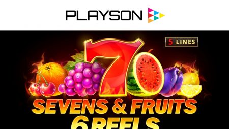 Playson expands Timeless Fruit Slots series with Sevens & Fruits: 6 Reels