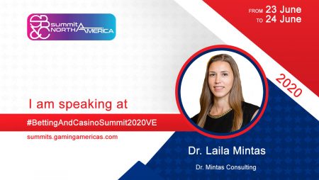 Dr. Laila Mintas to join speaker lineup at the Sports Betting & Casino Summit North America 2020